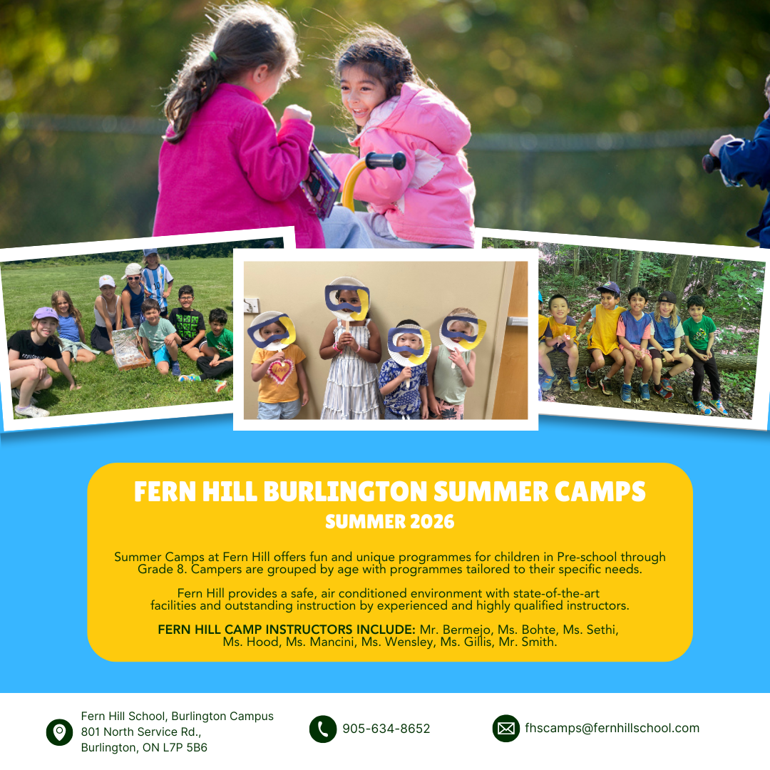 Summer Camps at Fern Hill offers fun and unique programmes for children in Pre-school through Grade 8. Campers are grouped by age with programmes tailored to their specific needs.</p>
<p>Fern Hill provides a safe, air conditioned environment with state-of-the-art<br />
facilities and outstanding instruction by experienced and highly qualified instructors.