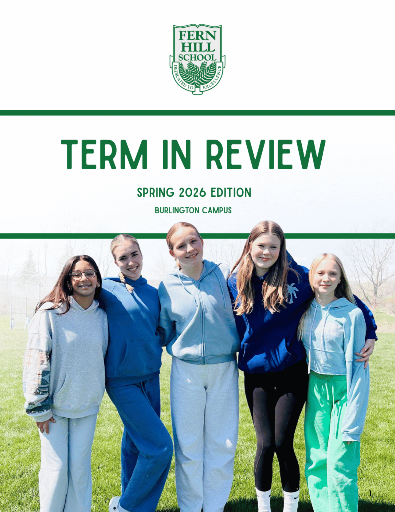 Fern Hill Burlington Spring 2026 Term in Review